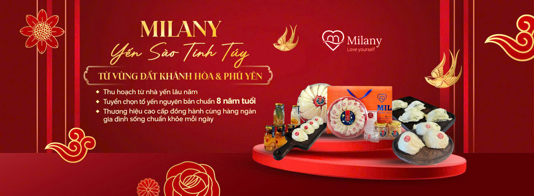 slide banner yen sao milany